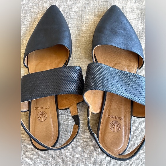 Coclico Driggs Flat Black Leather - Size 39/8.5 - Picture 6 of 13